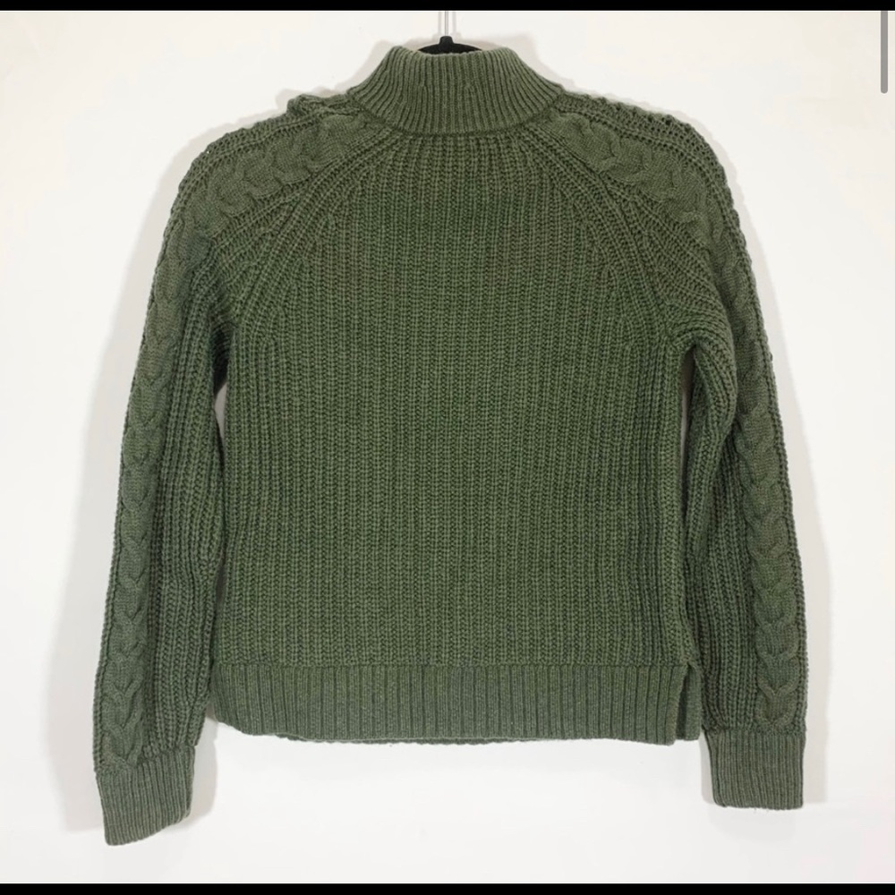 NWT $98 J. Crew Azra Cable Knit Pullover Sweater - Picture 4 of 4